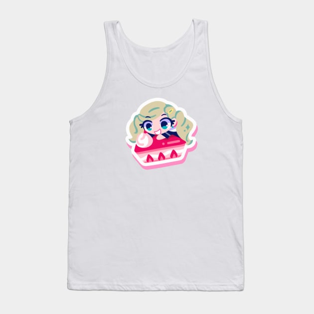 Ann Takamaki cake Tank Top by OkiComa